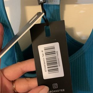 Bo + Tee Zip Up Sports Bra